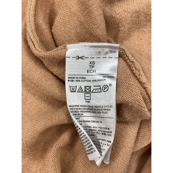 OLD NAVY Long Duster Cardigan Women XS Open Front Long Sleeve Pockets - Picture 3 of 5